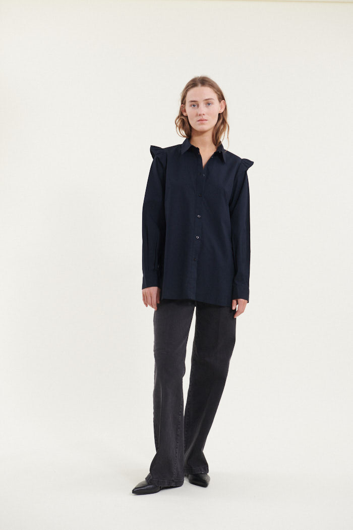 Basic Apparel Milly Shirt Skjorter 001 Black